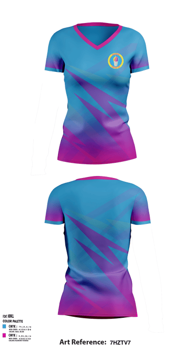 Southern Shaved Ice 18496197 Women's Short Sleeve V-neck Shirt - 1