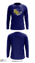 David Brearley High School Track 63405109 Long Sleeve Performance Shirt - 2