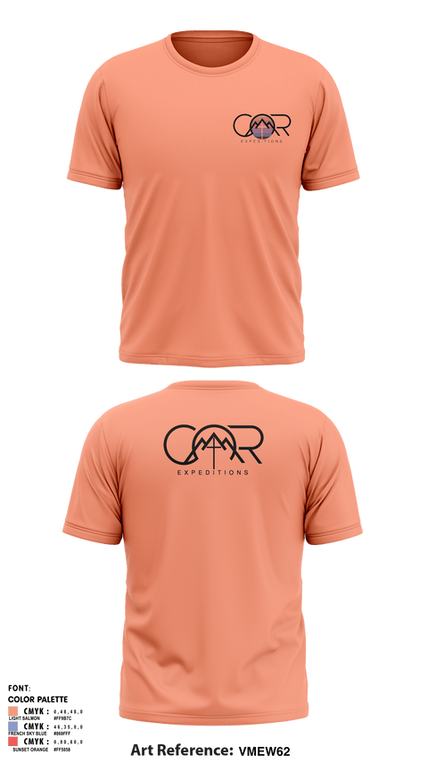 Short Sleeve Performance Shirt, COR ExpeditionsCOR Expeditions, , Teamtime, Team time, sublimation, custom sports apparel, team uniforms, spirit wear, spiritwear, sports uniforms, custom shirts, team store, custom team store, fundraiser sports, apparel fundraiser
