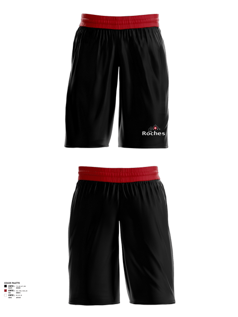 Mens Basketball Shorts, Les Roches, Men's Basketball, Teamtime, Team time, sublimation, custom sports apparel, team uniforms, spirit wear, spiritwear, sports uniforms, custom shirts, team store, custom team store, fundraiser sports, apparel fundraiser
