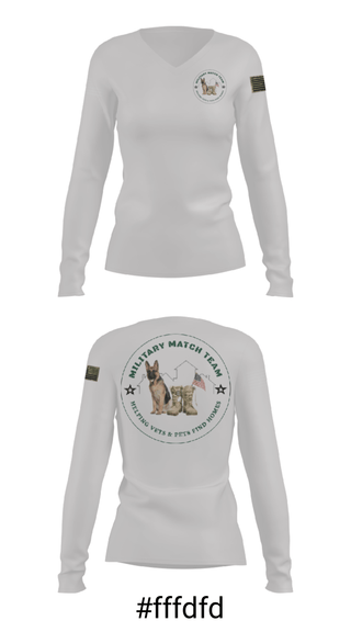 Women's Long Sleeve Vneck Shirt, , Navy, Teamtime, Team time, sublimation, custom sports apparel, team uniforms, spirit wear, spiritwear, sports uniforms, custom shirts, team store, custom team store, fundraiser sports, apparel fundraiser