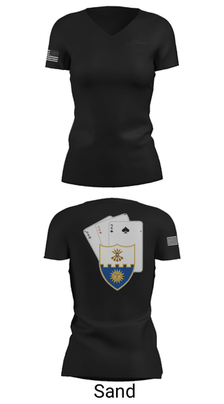 Women's Short Sleeve Vneck Shirt, , Army, Teamtime, Team time, sublimation, custom sports apparel, team uniforms, spirit wear, spiritwear, sports uniforms, custom shirts, team store, custom team store, fundraiser sports, apparel fundraiser