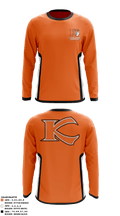 Keshequa High School Basketball 25299402 Long Sleeve Performance Shirt - 1