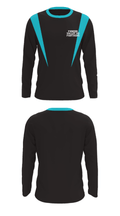 Pioneer Valley HS Panthers 49239487 Long Sleeve Performance Shirt - 31