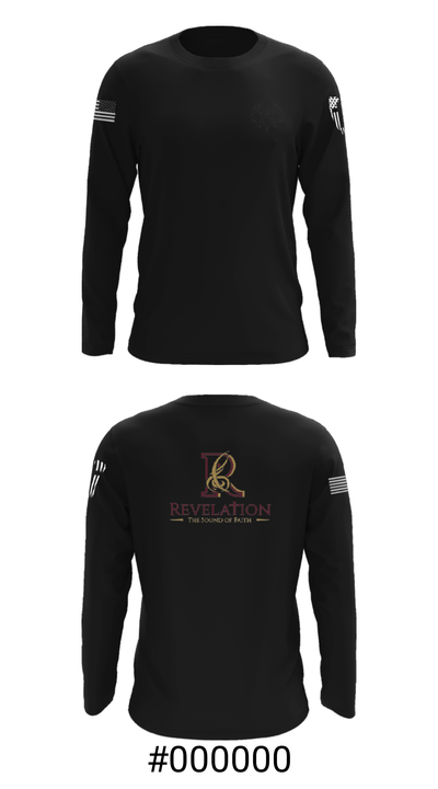 Revelations 61637990 Long Sleeve Performance Shirt - 18