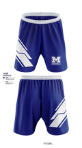 Memorial High School 86392532 Athletic Shorts With Pockets - 1