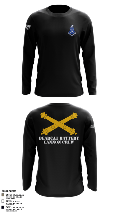 Pershing Rifles 10051987 Long Sleeve Performance Shirt - 3