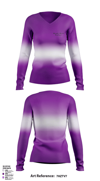 Women's Long Sleeve Vneck Shirt, Meraki Marie BoutiqueMeraki Marie Boutique, , Teamtime, Team time, sublimation, custom sports apparel, team uniforms, spirit wear, spiritwear, sports uniforms, custom shirts, team store, custom team store, fundraiser sports, apparel fundraiser