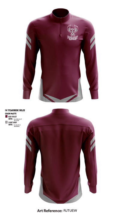Discovery High School 57440300 Quarter Zip Jacket - 1