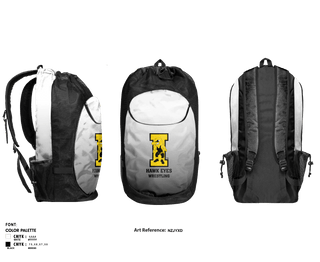 Gear Bag, Hawk eyes, Wrestling, Teamtime, Team time, sublimation, custom sports apparel, team uniforms, spirit wear, spiritwear, sports uniforms, custom shirts, team store, custom team store, fundraiser sports, apparel fundraiser