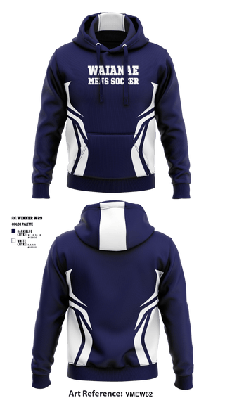 Hoodie, Waianae High School Soccer, Men's Soccer, Teamtime, Team time, sublimation, custom sports apparel, team uniforms, spirit wear, spiritwear, sports uniforms, custom shirts, team store, custom team store, fundraiser sports, apparel fundraiser