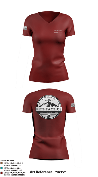 Women's Short Sleeve Vneck Shirt, , National Guard, Teamtime, Team time, sublimation, custom sports apparel, team uniforms, spirit wear, spiritwear, sports uniforms, custom shirts, team store, custom team store, fundraiser sports, apparel fundraiser
