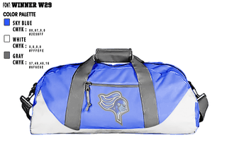 Duffle Bag, Knights, Men's Volleyball, Teamtime, Team time, sublimation, custom sports apparel, team uniforms, spirit wear, spiritwear, sports uniforms, custom shirts, team store, custom team store, fundraiser sports, apparel fundraiser