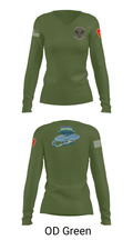C CO 3-25 Dustoff 93146032 Women's Long Sleeve V-neck Shirt - 40