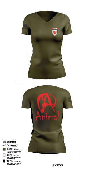 Women's Short Sleeve Vneck Shirt, 1/7, Marines, Teamtime, Team time, sublimation, custom sports apparel, team uniforms, spirit wear, spiritwear, sports uniforms, custom shirts, team store, custom team store, fundraiser sports, apparel fundraiser