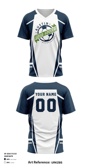 Mens Soccer Jersey, Austin Coed Soccer Association, Men's Soccer, Teamtime, Team time, sublimation, custom sports apparel, team uniforms, spirit wear, spiritwear, sports uniforms, custom shirts, team store, custom team store, fundraiser sports, apparel fundraiser