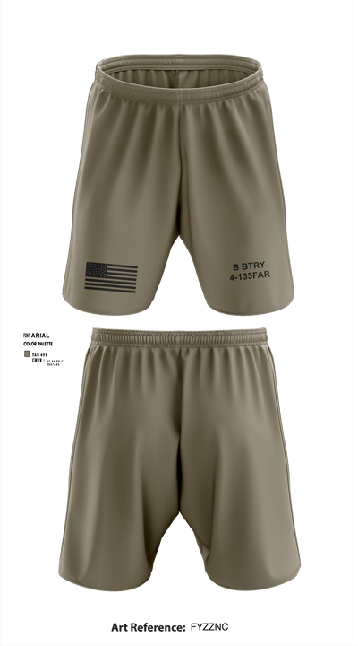 B BTRY 4-133FAR 53074900 Athletic Shorts With Pockets - 4