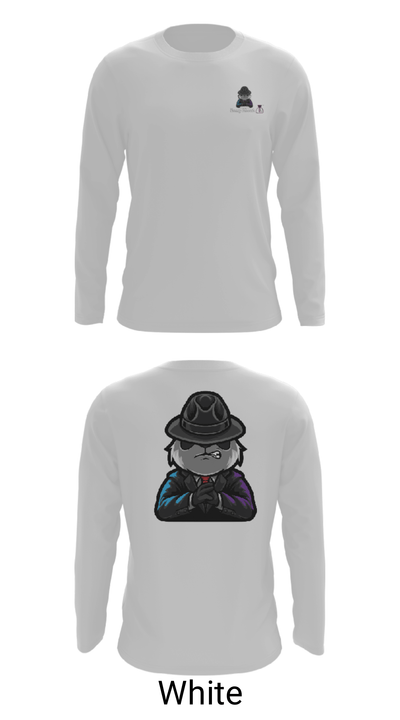 Young Meech 97111750 Long Sleeve Performance Shirt - 4