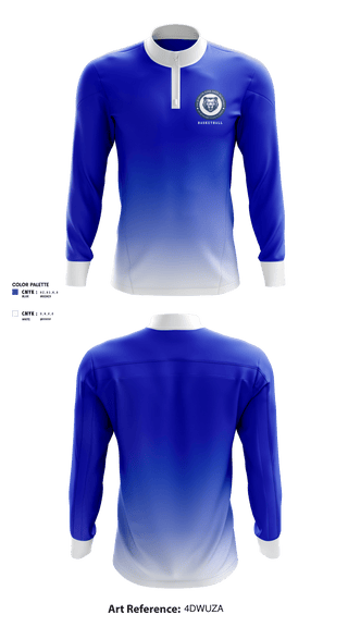 Quarter Zip Jacket, Dickinson Intermediate Fine Arts Academy Basketball, Men's Basketball, Teamtime, Team time, sublimation, custom sports apparel, team uniforms, spirit wear, spiritwear, sports uniforms, custom shirts, team store, custom team store, fundraiser sports, apparel fundraiser