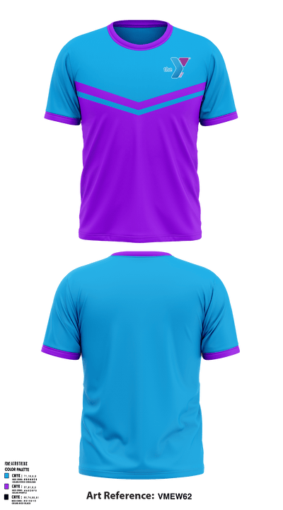 Greenwood Family Ymca 15435325 Short Sleeve Performance Shirt - 1