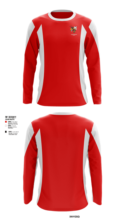 Yellow Jackets 8284919 Long Sleeve Performance Shirt - 1