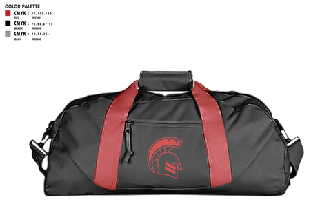 Duffle Bag, Discovery High School Basketball, Men's Basketball, Teamtime, Team time, sublimation, custom sports apparel, team uniforms, spirit wear, spiritwear, sports uniforms, custom shirts, team store, custom team store, fundraiser sports, apparel fundraiser