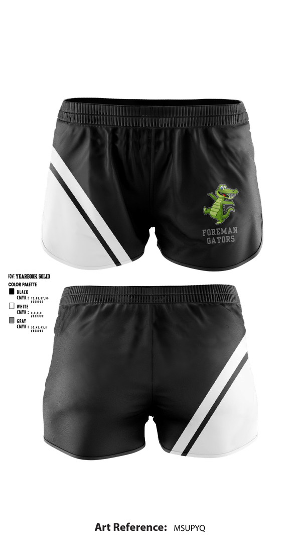 Women's Shorts, Oscar Hamilton Elementary, Spirit Store, Teamtime, Team time, sublimation, custom sports apparel, team uniforms, spirit wear, spiritwear, sports uniforms, custom shirts, team store, custom team store, fundraiser sports, apparel fundraiser
