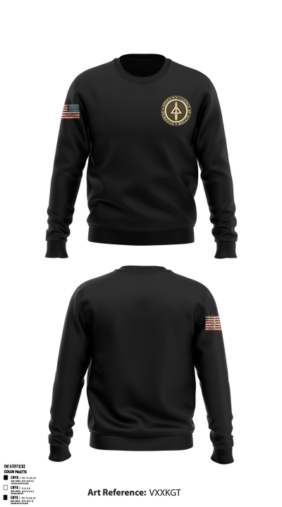 1st SFOD-D 58347073 Crew Neck Sweatshirt - 2