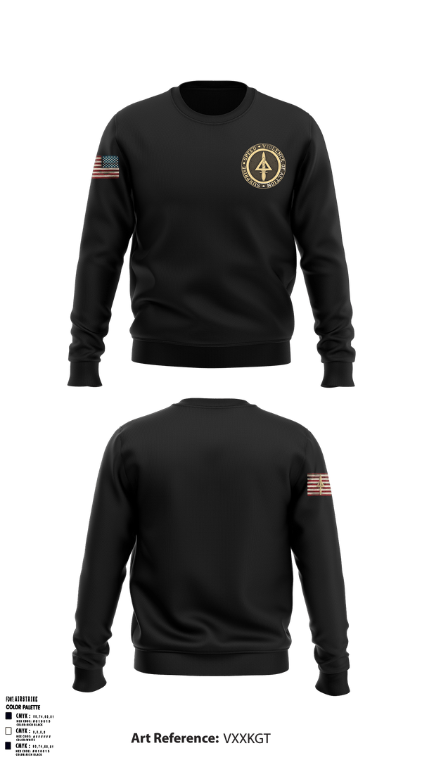 Crew Neck Sweatshirt, , Army, Teamtime, Team time, sublimation, custom sports apparel, team uniforms, spirit wear, spiritwear, sports uniforms, custom shirts, team store, custom team store, fundraiser sports, apparel fundraiser