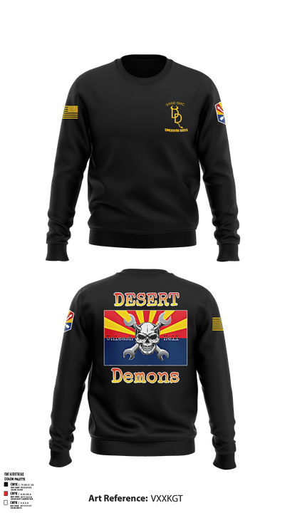 3666th SMC 60008447 Crew Neck Sweatshirt - 32