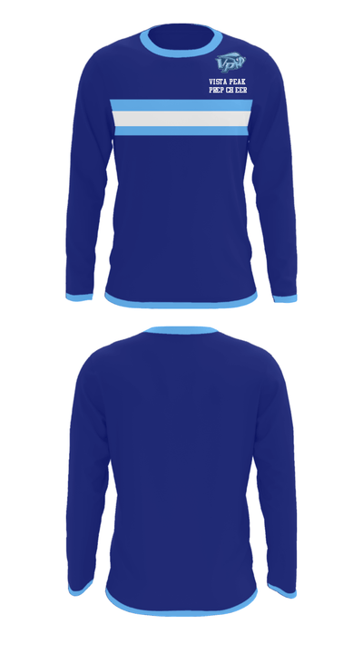 Vista Peak Prep Cheer 57754255 Long Sleeve Performance Shirt - 4