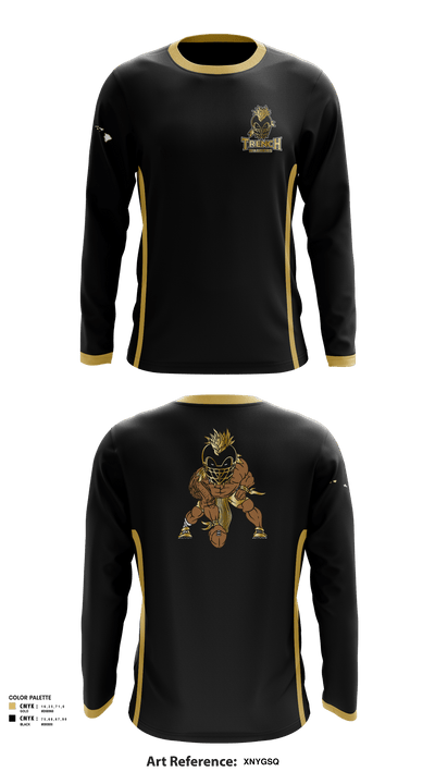 TRENCH WARRIORS 37624482 Long Sleeve Performance Shirt - 1