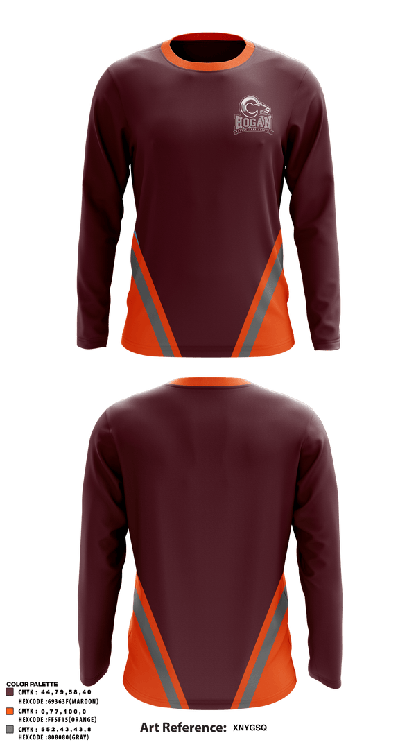 Long Sleeve Performance Shirt, Hogan Prep Academy, Spirit Store, Teamtime, Team time, sublimation, custom sports apparel, team uniforms, spirit wear, spiritwear, sports uniforms, custom shirts, team store, custom team store, fundraiser sports, apparel fundraiser