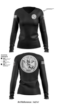 STAGING FACILITY 22010365 Women's Long Sleeve V-neck Shirt - 16