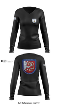 Lantern 4469312 Women's Long Sleeve V-neck Shirt - 1