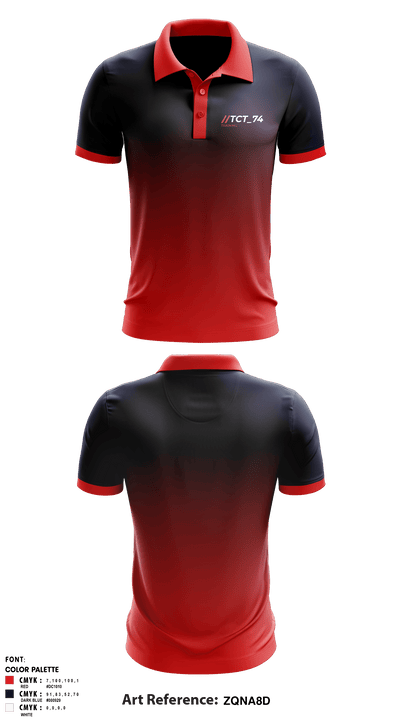 // TCT_74 Training 72234662 Short Sleeve Performance Polo - 1