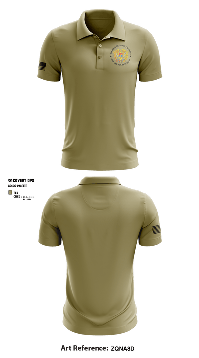 Detachment Republica Moldova 57338540 Short Sleeve Performance Polo - 9