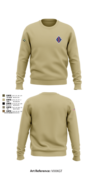 Crew Neck Sweatshirt, , Marines, Teamtime, Team time, sublimation, custom sports apparel, team uniforms, spirit wear, spiritwear, sports uniforms, custom shirts, team store, custom team store, fundraiser sports, apparel fundraiser