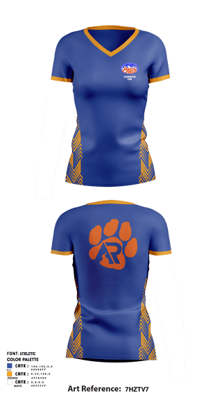 Women's Short Sleeve Vneck Shirt, Washington Park High School Basketball, Women's Basketball, Teamtime, Team time, sublimation, custom sports apparel, team uniforms, spirit wear, spiritwear, sports uniforms, custom shirts, team store, custom team store, fundraiser sports, apparel fundraiser