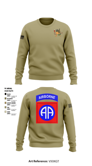 Crew Neck Sweatshirt, , Army, Teamtime, Team time, sublimation, custom sports apparel, team uniforms, spirit wear, spiritwear, sports uniforms, custom shirts, team store, custom team store, fundraiser sports, apparel fundraiser