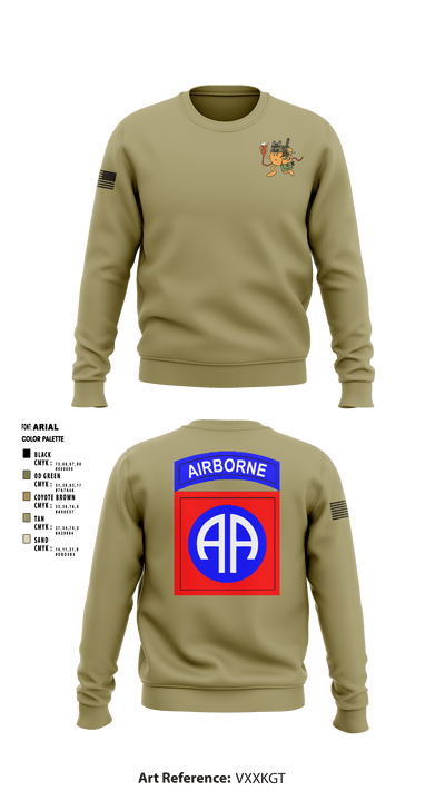 1BCT Medics 92480155 Crew Neck Sweatshirt - 4