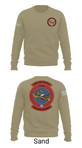 Crew Neck Sweatshirt, , Air Force, Teamtime, Team time, sublimation, custom sports apparel, team uniforms, spirit wear, spiritwear, sports uniforms, custom shirts, team store, custom team store, fundraiser sports, apparel fundraiser