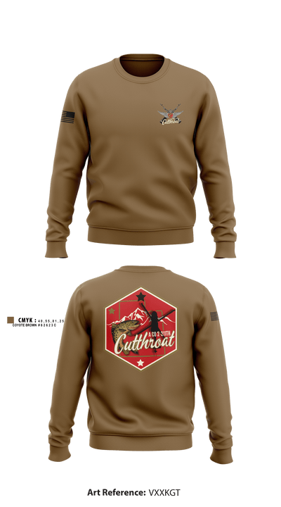 A Co. 2-211th GSAB 21328090 Crew Neck Sweatshirt - 5