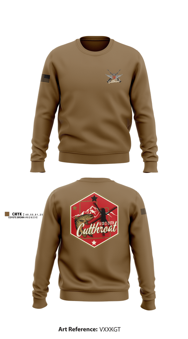 Crew Neck Sweatshirt, , Army, Teamtime, Team time, sublimation, custom sports apparel, team uniforms, spirit wear, spiritwear, sports uniforms, custom shirts, team store, custom team store, fundraiser sports, apparel fundraiser