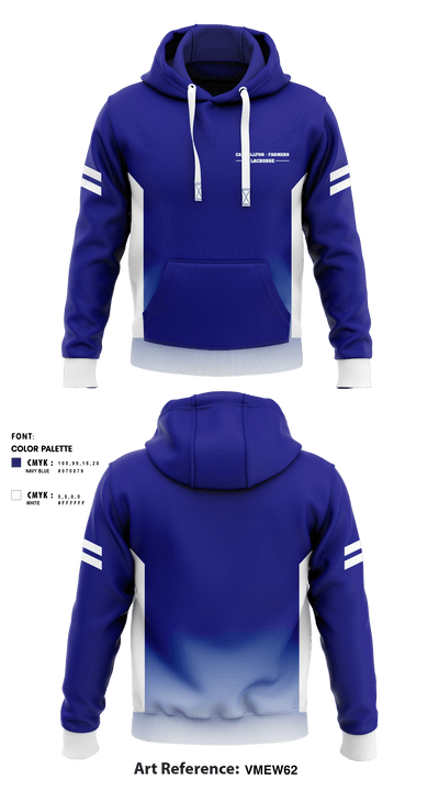 Carrollton-Farmers Branch Lacrosse 21590077 Hoodie - 1