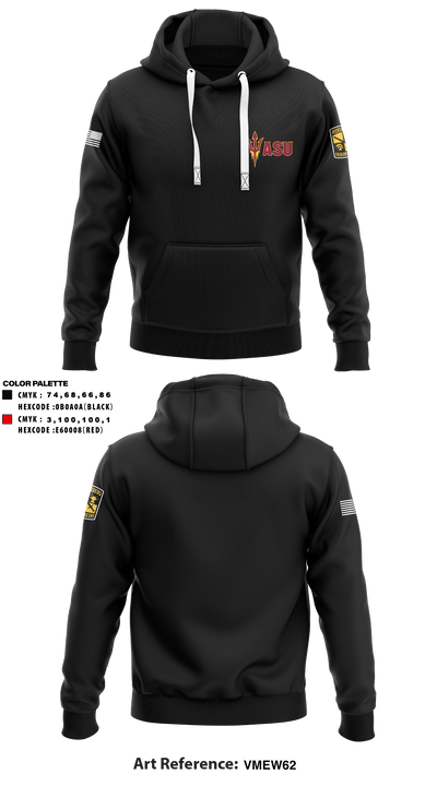 ASU ARMY ROTC 63984881 Hoodie - 1