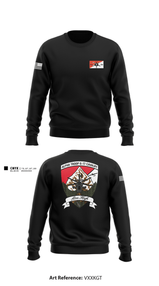 Crew Neck Sweatshirt, , Army, Teamtime, Team time, sublimation, custom sports apparel, team uniforms, spirit wear, spiritwear, sports uniforms, custom shirts, team store, custom team store, fundraiser sports, apparel fundraiser