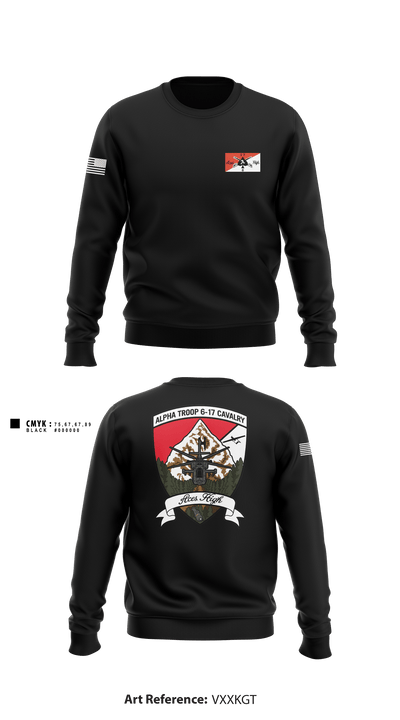 6-17 CAV 92718622 Crew Neck Sweatshirt - 1