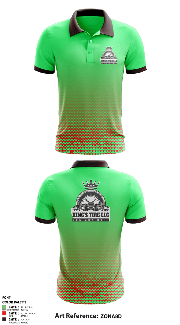Short Sleeve Performance Polo, Kings tire llcKings tire llc, , Teamtime, Team time, sublimation, custom sports apparel, team uniforms, spirit wear, spiritwear, sports uniforms, custom shirts, team store, custom team store, fundraiser sports, apparel fundraiser