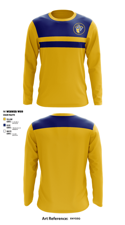 Cornerstone Christian School 7784848 Long Sleeve Performance Shirt - 1